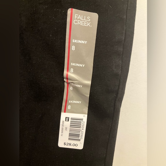 Stretchy Black Skinny Jeans, NWT - Picture 5 of 8